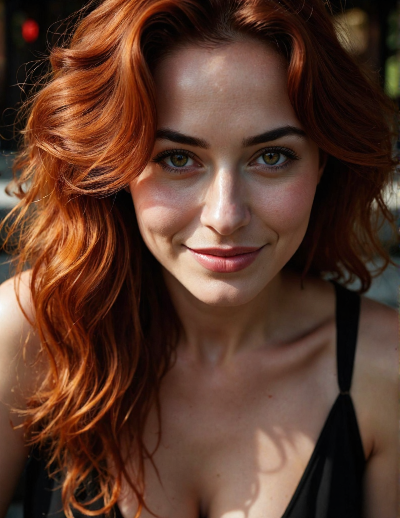 Radiant Redheads – AI Portrait Collection of Mature Women (100+ Digital Images)