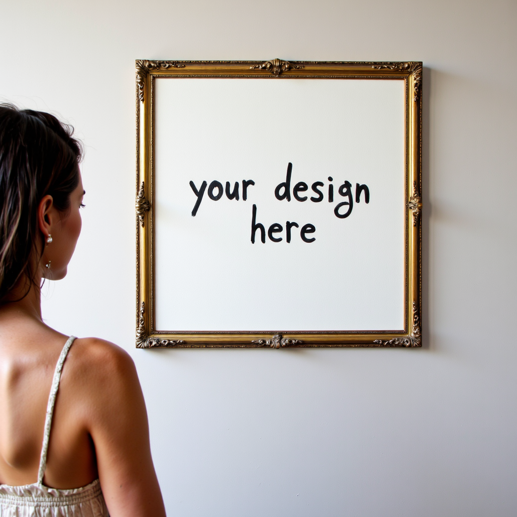 Frame Mockup Bundle – 130+ PNGs for Logos, Branding & Art Display