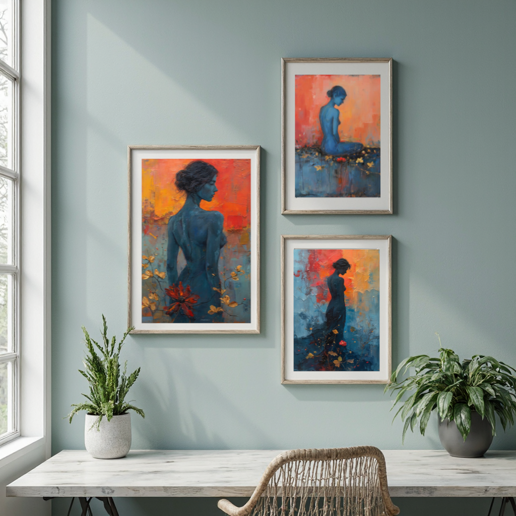 Spring Radiance – Realistic Oil Painting Collection Celebrating Feminine Strength & Beauty (100+ images)