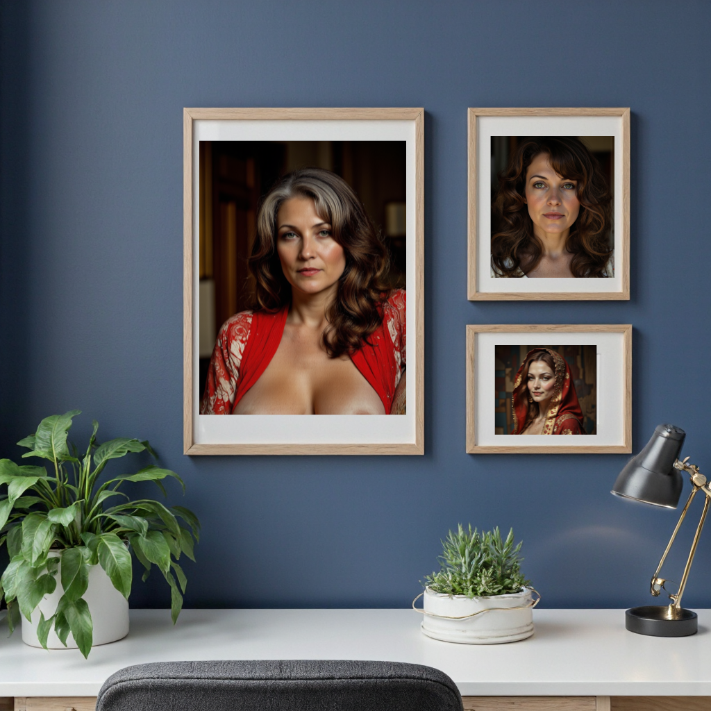 Timeless Confidence – Digital Portrait Collection of Radiant Mature Women (70+ Images)